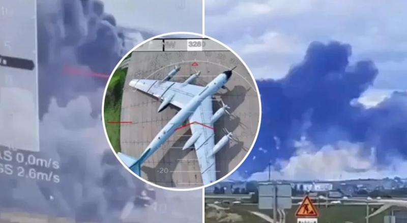 Уникальное видео: ​​FPV-дроны едут уничтожать стратегическую авиацию россии в рамках операции “Паутина”