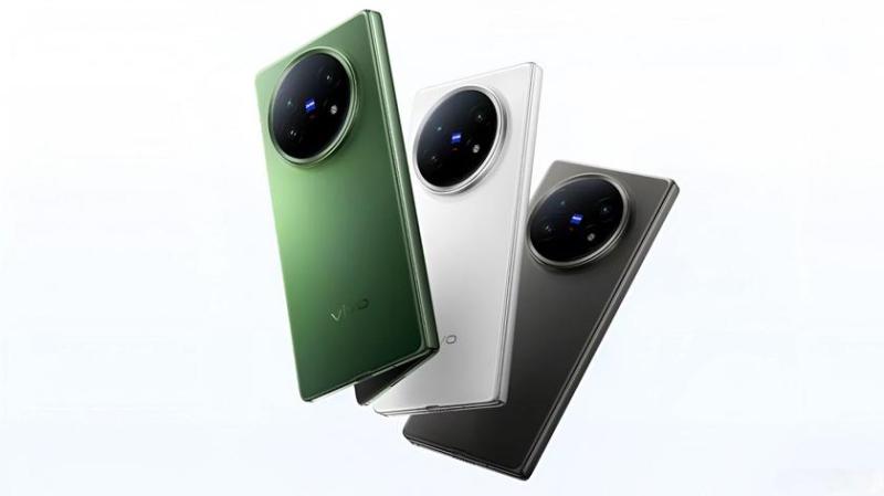 Vivo представила складной флагман X Fold 5 — первый Android-смартфон с интеграцией гаджетов Apple