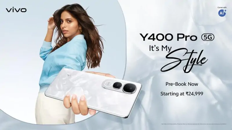 Vivo представила стильный смартфон среднего класса Y400 Pro 5G с достойными характеристиками по цене всего $290