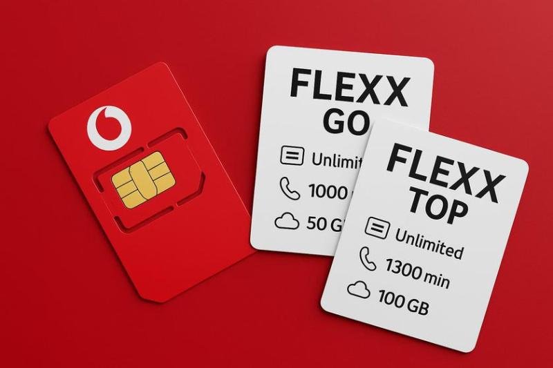 Vodafone запускает тарифы FLEXX: безлимит в Украине и ЕС по цене от 200 гривен (если бежать с другого оператора)