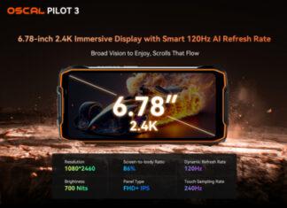 Защищенный флагман OSCAL PILOT 3 с AI поступает в продажу
