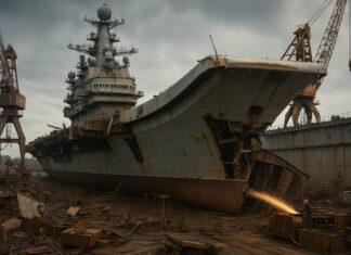 «Адмирал Кузнецов» могут отправить на металлолом: Россия останавливает ремонт единственного крейсера-авианосца