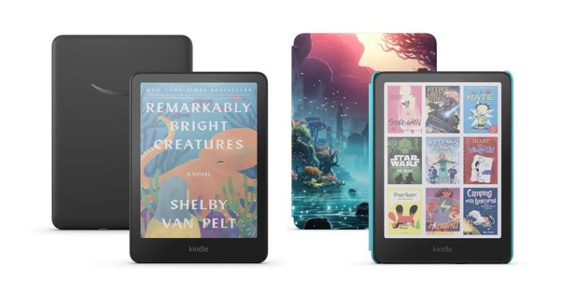 Amazon представил две доступных версии Kindle Colorsoft