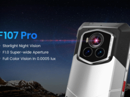 Анонсирован FOSSiBOT F107 Pro – защищенный смартфон с камерой ночного видения