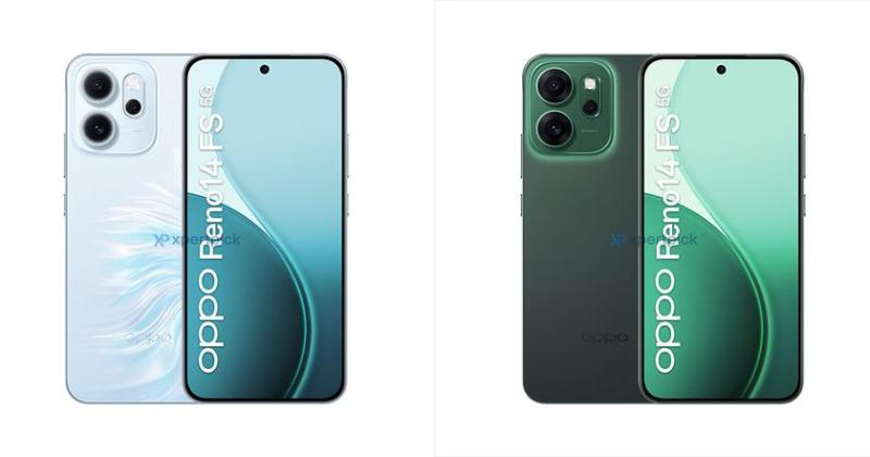 Большая утечка об Oppo Reno 14 FS 5G: рендеры, характеристики, цены