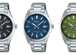 Casio представила новую серию часов Edifice EFV-160D в Великобритании