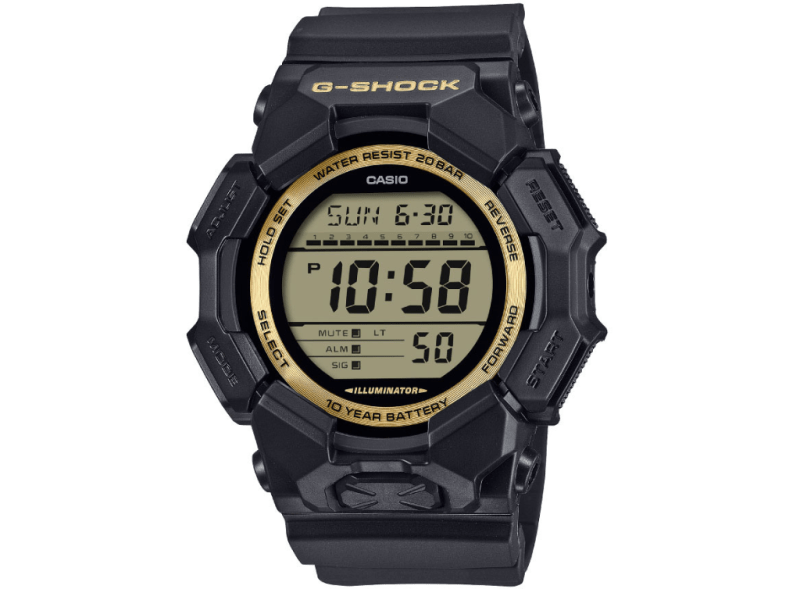 Casio вернет черную с золотом классику в августе - новый G-Shock GD-010GB-1A9
