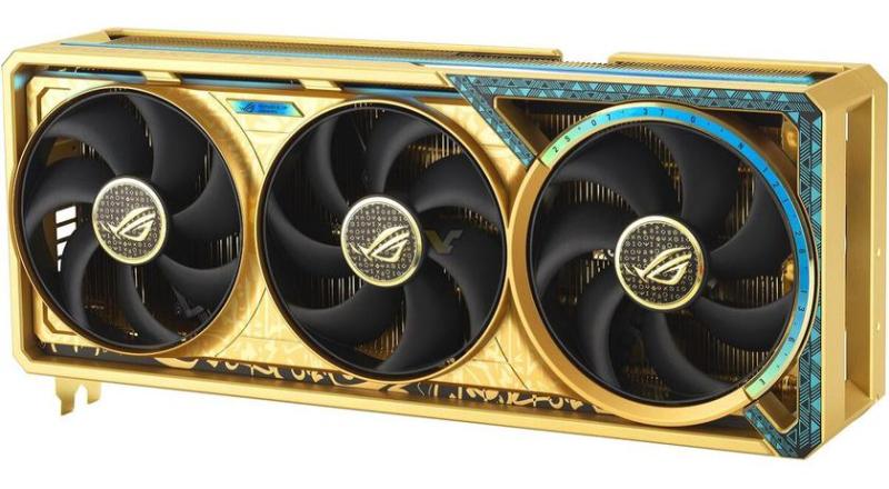 Дайте две! ASUS выпустила золотую видеокарту RTX 5090 стоимостью $500 тысяч