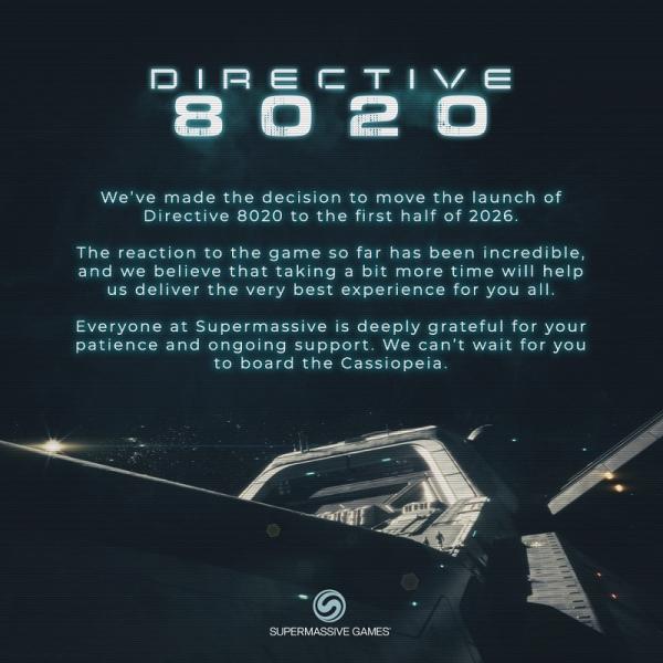 Хоррор Directive 8020 не выйдет в 2025 году: студия Supermassive Games столкнулась с очередной волной увольнений