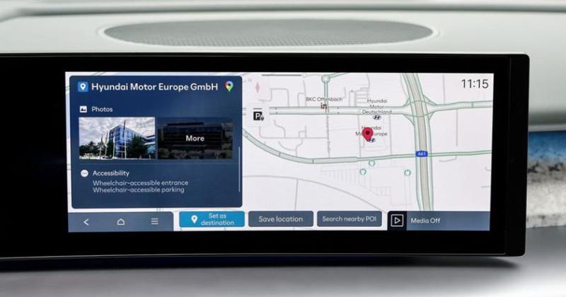 Hyundai интегрировала Google Places в навигацию своих автомобилей