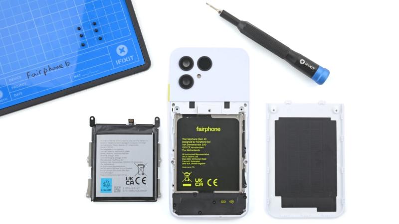 iFixit поставил смартфону Fairphone 6 максимальные 10/10 за ремонтопригодность