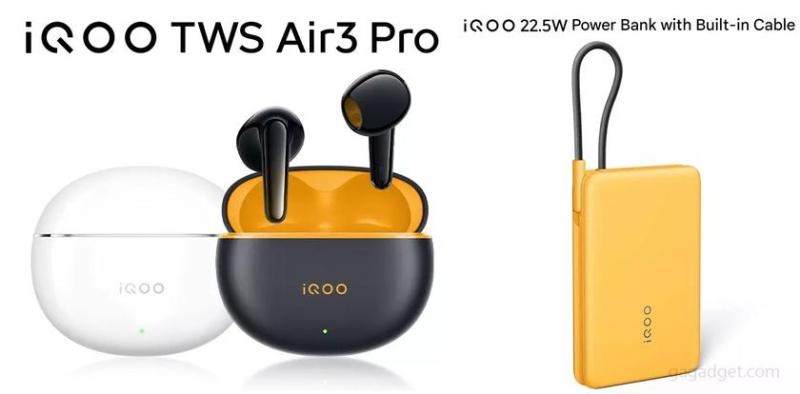 iQOO TWS Air 3 Pro: активное шумоподавление, hi-res кодеки и зарядка за 15 минут
