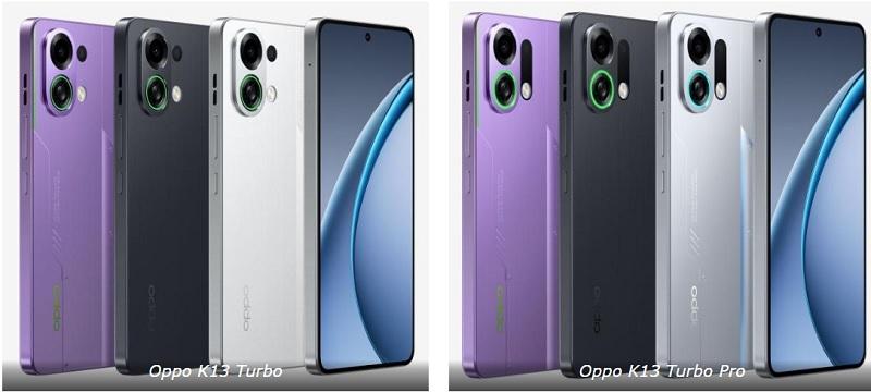 Накануне презентации OPPO инсайдеры раскрыли характеристики смартфонов K13 Turbo и K13 Turbo Pro