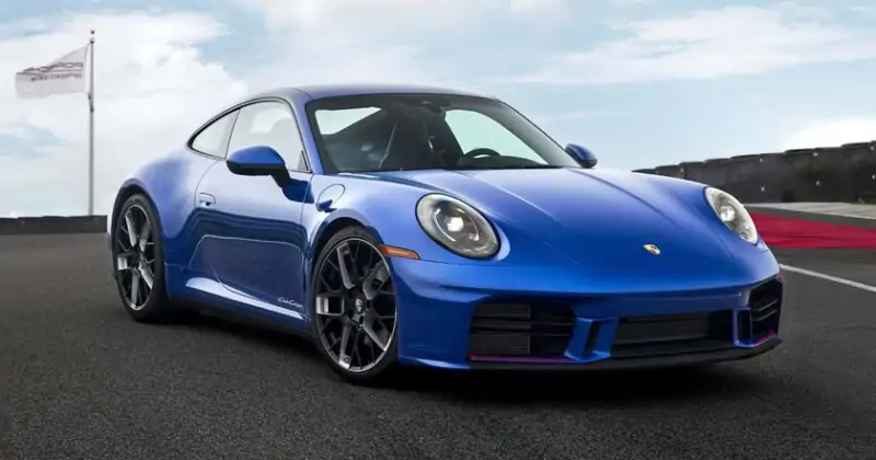 Особая версия Porsche 911 Carrera T выпущена только для членов Porsche Club of America
