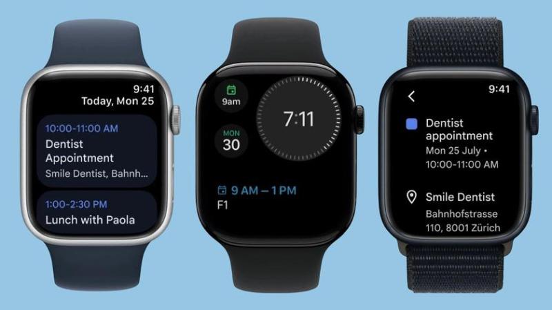 Приложение Google Calendar теперь доступно и на Apple Watch, но его возможности ограничены