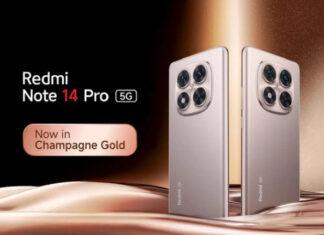 Redmi Note 14 Pro и Pro+ теперь доступны в элегантном цвете Champagne Gold