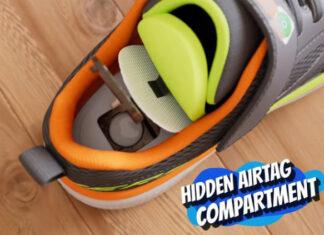 Skechers представил кроссовки с отсеком для AirTag: теперь можно «привязать» ребёнка к обуви