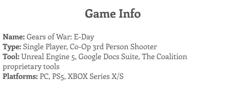 СМИ: пользователи PlayStation 5 получат две громкие новинки Xbox — Gears of War: E-Day и State of Decay 3