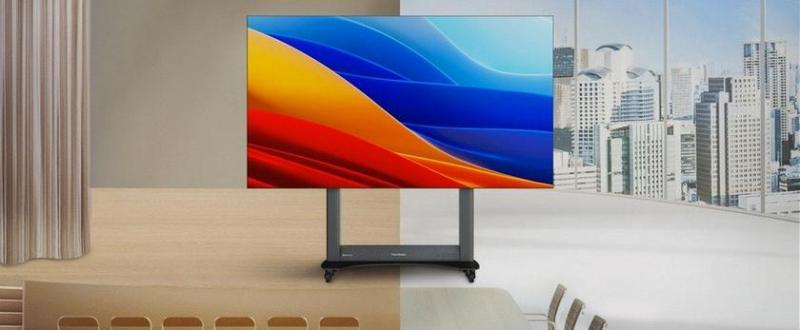 ViewSonic представила складной 138″ дисплей LDS138-151 для корпоративных мероприятий и презентаций