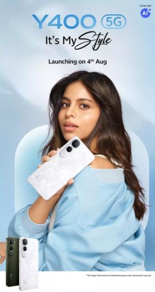 Vivo Y400 5G покажут 4 августа: дизайн и цвета уже известны
