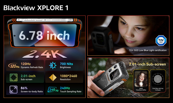 Анонс защищенного флагмана Blackview XPLORE 1 – поддержка 5G, функции AI и аккумулятор 20 000 мАч – фото 1