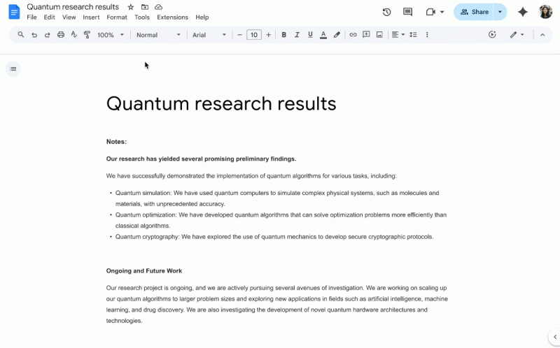 Google Docs научился «читать вслух»: новая функция Gemini превращает документы в аудио