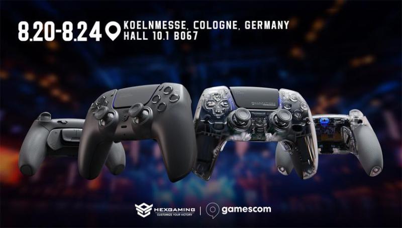 Hexgaming покажет на Gamescom 2025 контроллеры для профессиональных геймеров