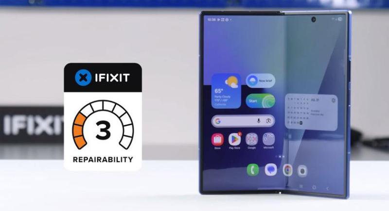 iFixit: Samsung Galaxy Z Fold7 получил 3/10 за ремонтопригодность