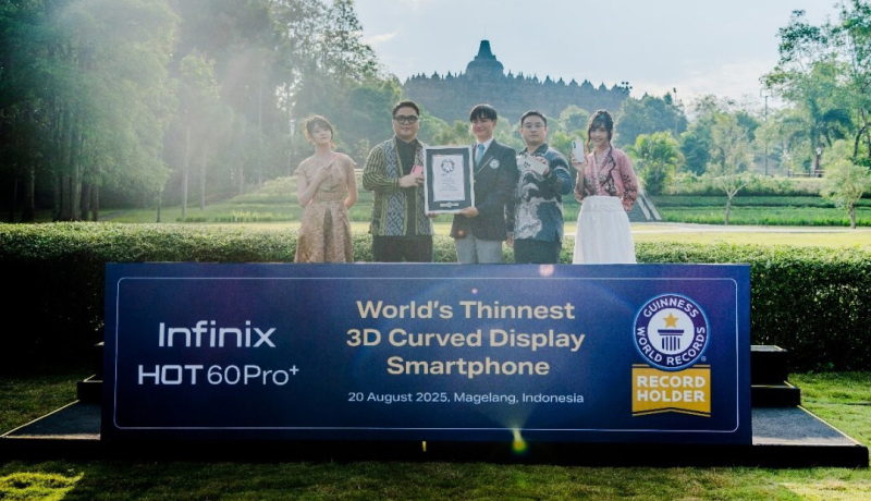 Infinix HOT 60 Pro+ официально сертифицирован Книгой рекордов Гиннесса