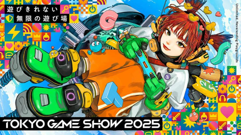 Как выглядит геймерское искусство в 2025 году? Представляем постер Tokyo Game Show