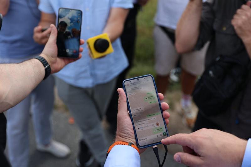 Киевстар протестировал Starlink Direct to Cell: первое SMS по спутнику - "Слава Украине!"