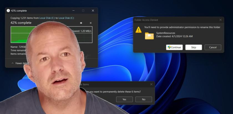Джони Айв похвалил Microsoft: внимание к деталям впечатляет