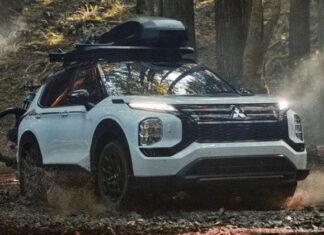 Mitsubishi Outlander Trail Edition: больше чёрного декора