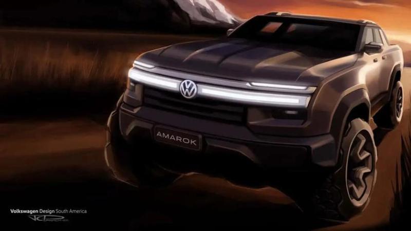 Новый пикап Volkswagen построят на китайской платформе и оснастят гибридной силовой установкой