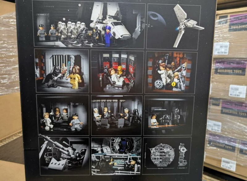 Слухи: LEGO Star Wars готовит к выпуску новую "Звезду Смерти" за 00: в твиттере появились фото набора