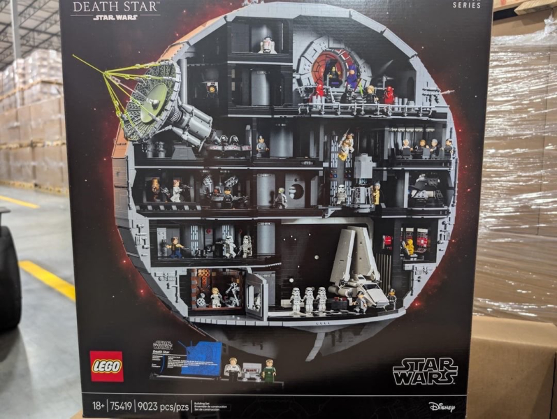 Слухи: LEGO Star Wars готовит к выпуску новую "Звезду Смерти" за 00: в твиттере появились фото набора