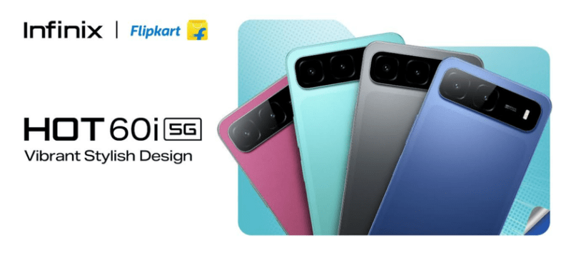 Утечка Infinix Hot 60i 5G - новый дизайн и Dimensity 6400
