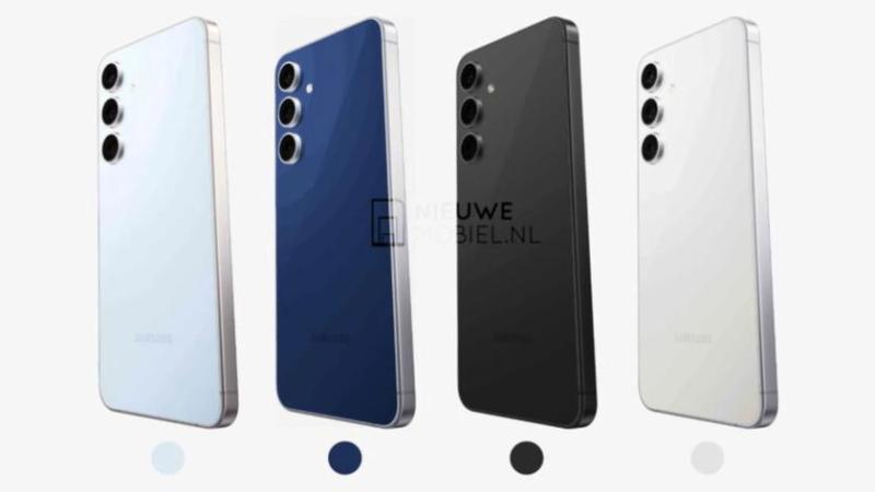 Утечка официальных ренденров Galaxy S25 FE во всех цветах