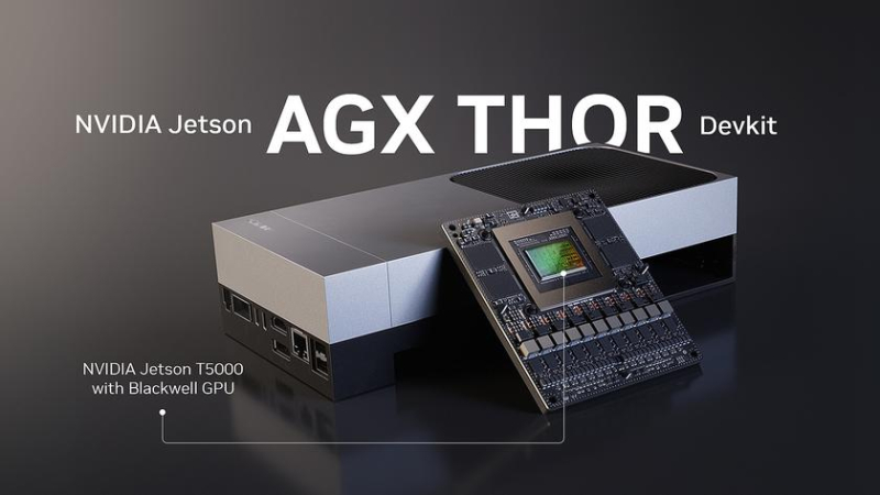 Ускорение роботов будущего с NVIDIA Jetson AGX Thor