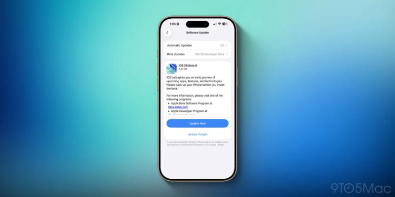 Apple начала разворачивать iOS 26 Beta 8. Вот что необходимо знать