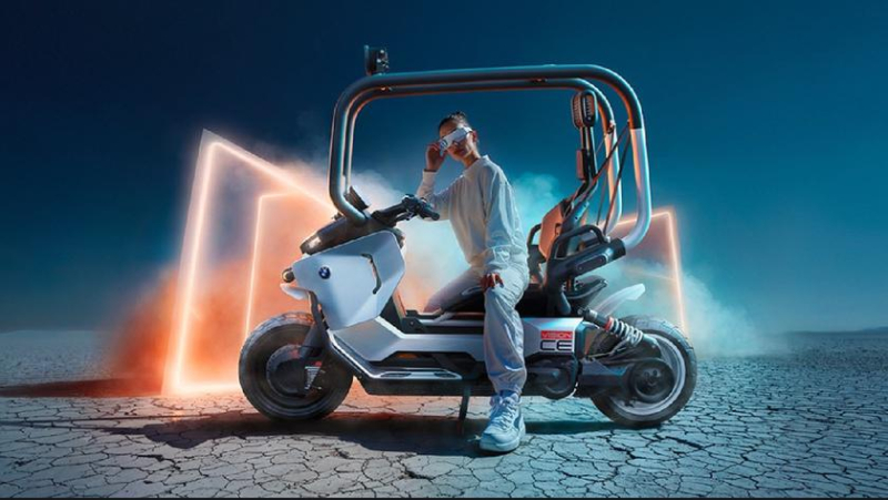 Электрическая революция от BMW: Мотоцикл из будущего