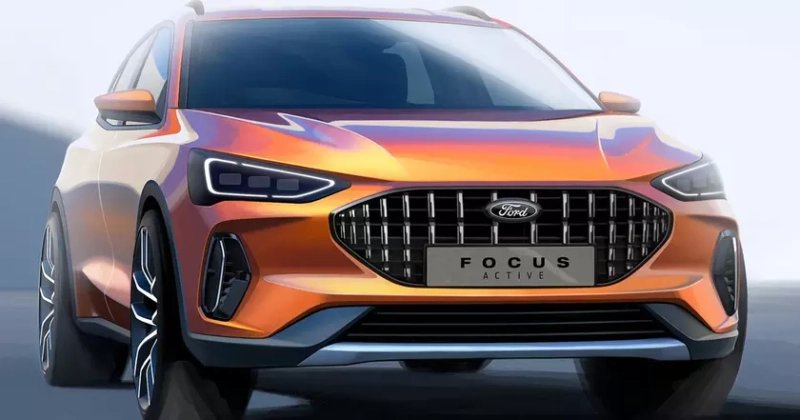 Скетч дизaйна Ford Focus Active Wagon 2022: что нас ждет?