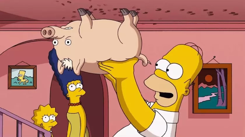 Анализ Успеха Кадров из &#39;The Simpsons Movie&#39;