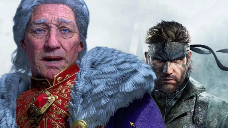 Виртуальная алхимия: встреча миров MGS Δ и TES 4 в уникальном коллаже