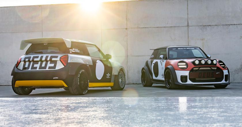 Иконка скорости: знакомьтесь с новыми MINI JCW Machina и Skeg