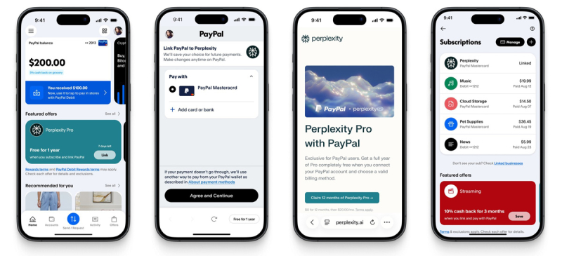 Годовая подписка Perplexity Pro бесплатно