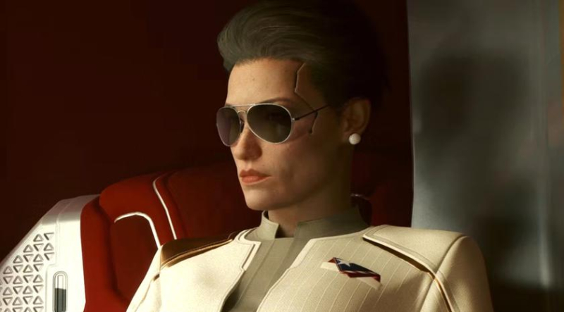 Розалинда Майерс в Cамом посредине бурного мира Cyberpunk 2077
