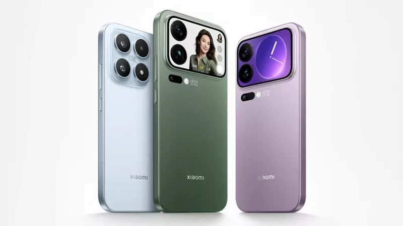 Семейное фото: представлены подробные официальные изображения флагманов Xiaomi 17, 17 Pro и 17 Pro Max