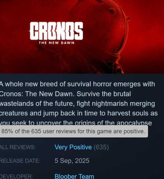 Cronos: The New Dawn