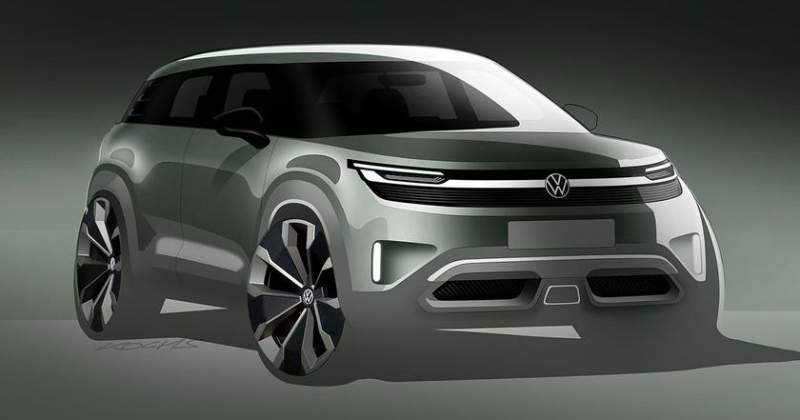 Загадочный скетч: Как будет выглядеть новинка от Volkswagen?